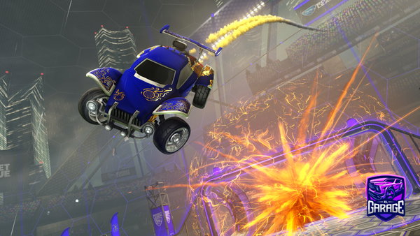 A Rocket League car design from fabrii10