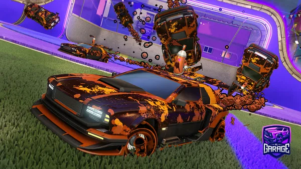 A Rocket League car design from irosario78