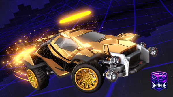 A Rocket League car design from kingAdri