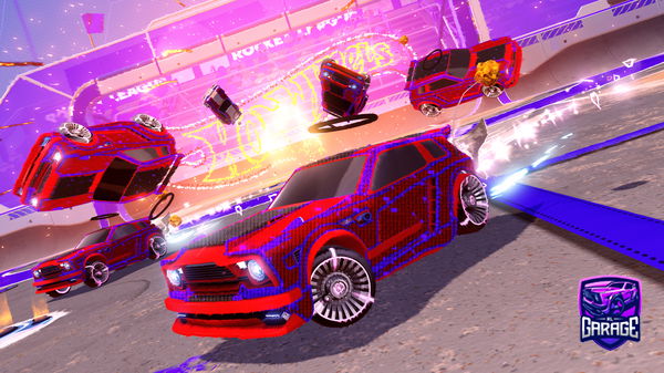 A Rocket League car design from Yuvis09