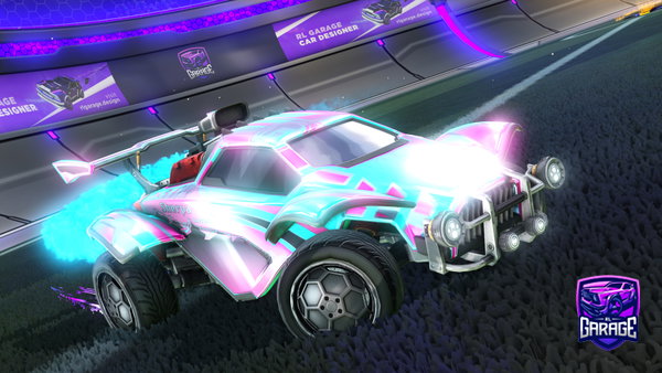 A Rocket League car design from rayle