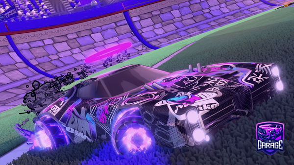 A Rocket League car design from Toiron