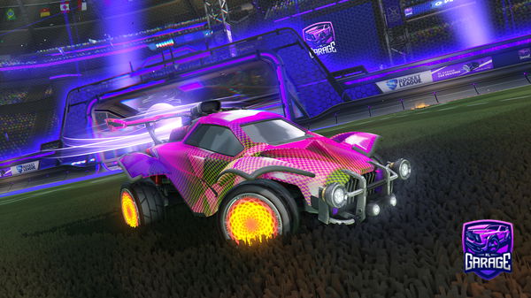 A Rocket League car design from zchrono