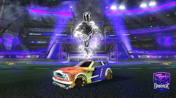 A Rocket League car design from wesIey