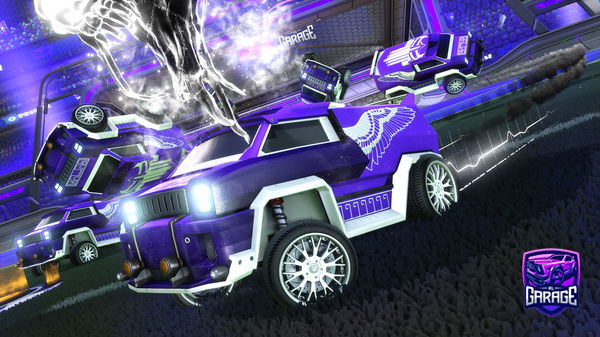 A Rocket League car design from MonsterKing25