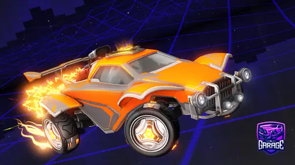A Rocket League car design from Doc_Loco9
