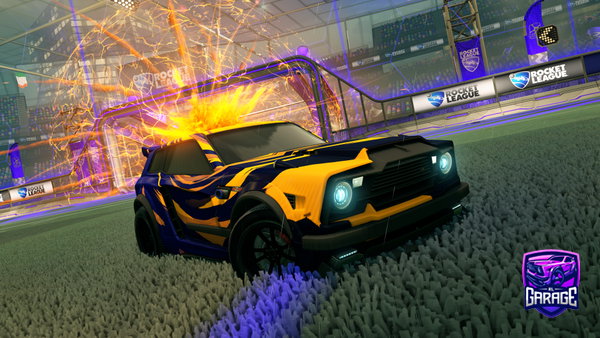 A Rocket League car design from Prisoner-567