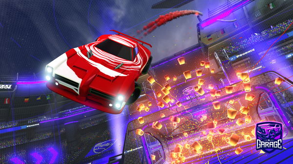 A Rocket League car design from Popluxs