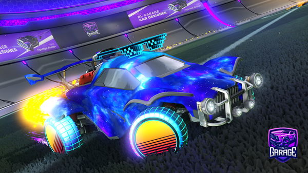 A Rocket League car design from MJPlayz243016