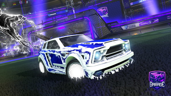 A Rocket League car design from RicckiPs4