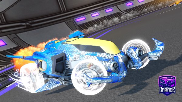A Rocket League car design from GunNinja10
