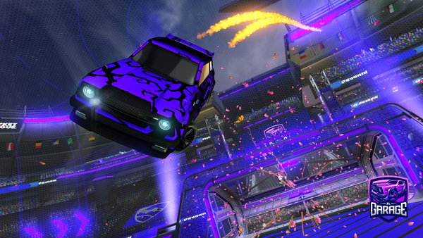 A Rocket League car design from Nekkjsh