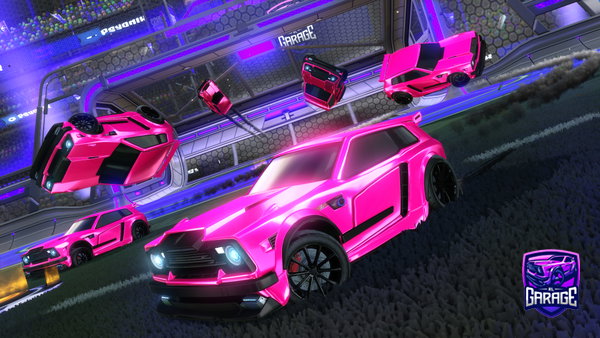 A Rocket League car design from gummiharalds
