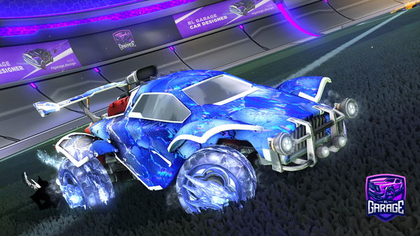 A Rocket League car design from Gotchard