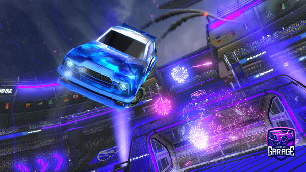 A Rocket League car design from AquaEclipse456