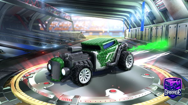 A Rocket League car design from MTGX