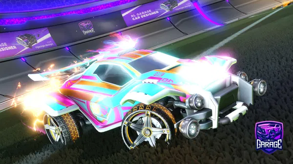 A Rocket League car design from M1Ju
