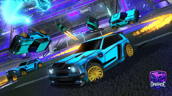 A Rocket League car design from LividFalcon