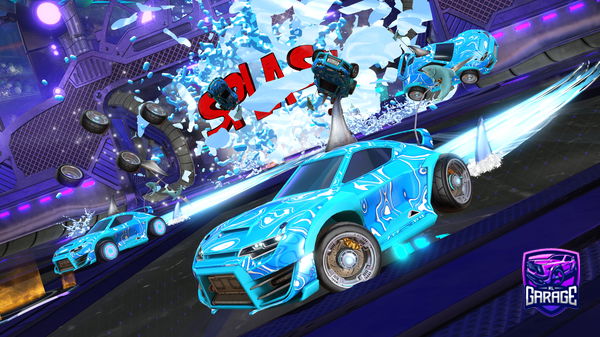 A Rocket League car design from miguelxinho