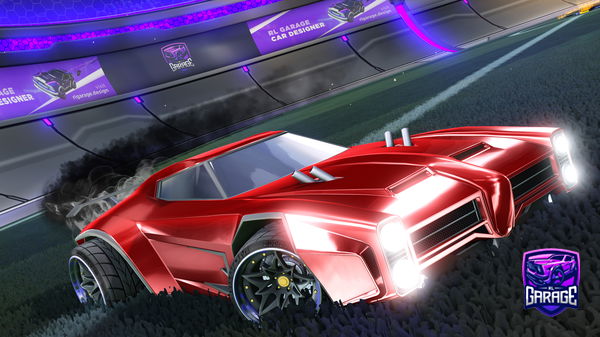 A Rocket League car design from boatfish