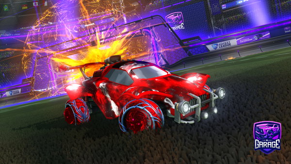 A Rocket League car design from MangoMaster24