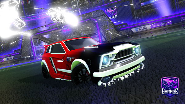 A Rocket League car design from Frosty871