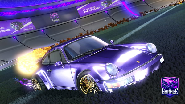 A Rocket League car design from isntFub