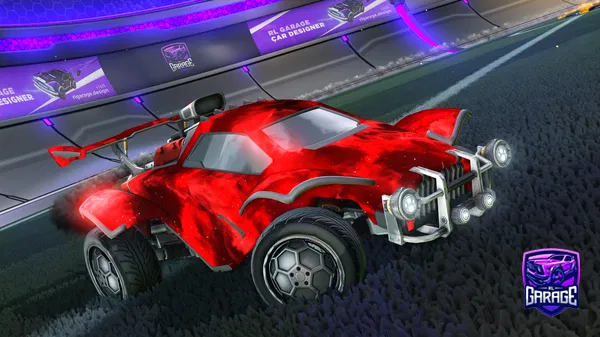 A Rocket League car design from harveywellybob