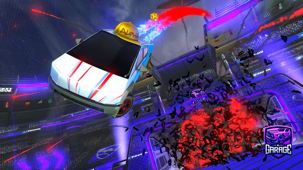 A Rocket League car design from blackout40