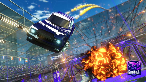 A Rocket League car design from Fuorpulse