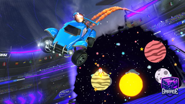 A Rocket League car design from Epicdaniel2010