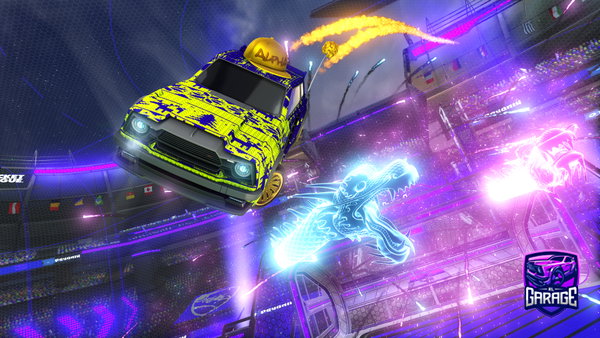 A Rocket League car design from Doomslayerking24