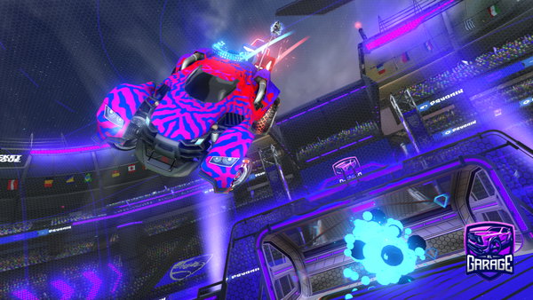 A Rocket League car design from STORM-BLAZER
