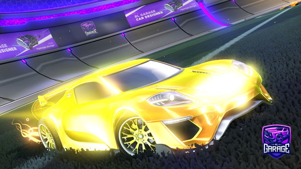 A Rocket League car design from Diablo_D6