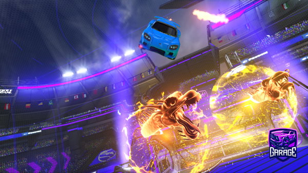 A Rocket League car design from BeadyBread9