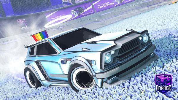 A Rocket League car design from PHO_OENIX