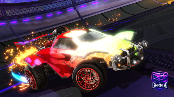 A Rocket League car design from Etfooty