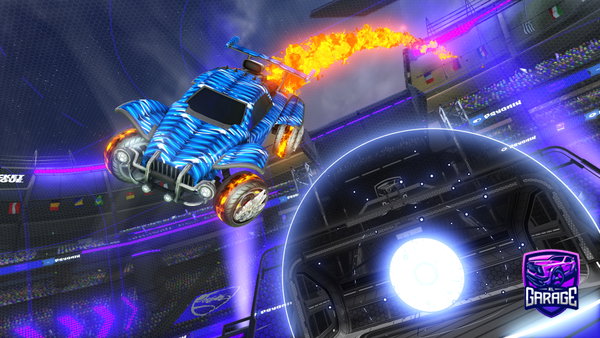 A Rocket League car design from Marchezi