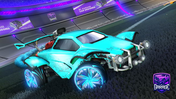 A Rocket League car design from CipherBH
