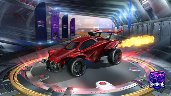 A Rocket League car design from Narref19