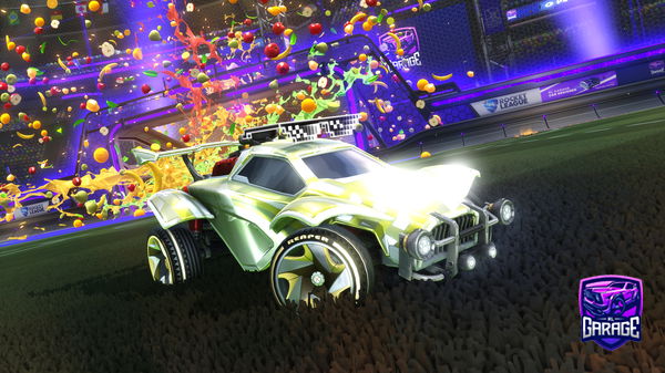 A Rocket League car design from SLLIFP35