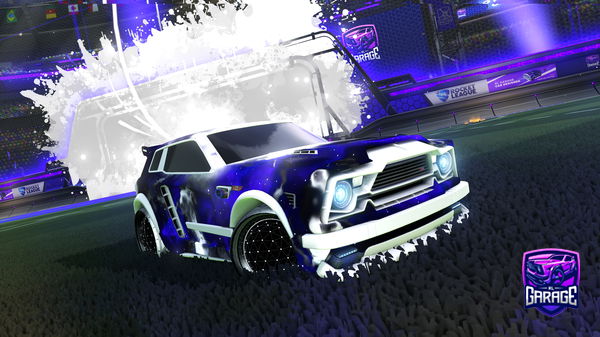 A Rocket League car design from Kirby_is_best