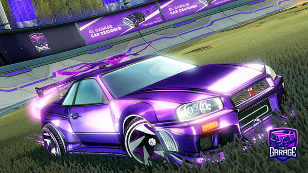 A Rocket League car design from N0D4T