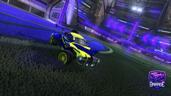 A Rocket League car design from Robinson23