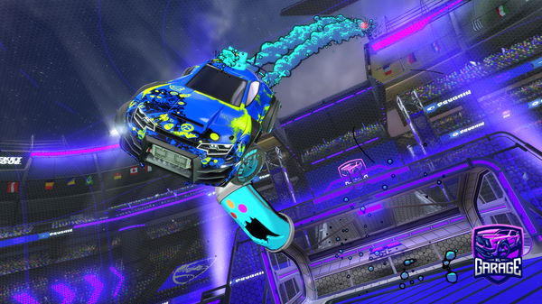 A Rocket League car design from ChiefCondor5714