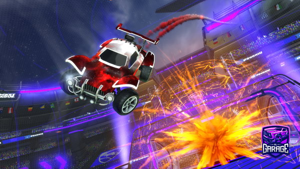 A Rocket League car design from Jckz8