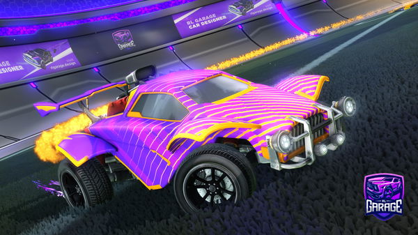 A Rocket League car design from D_A_Y