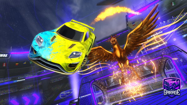 A Rocket League car design from Brosas79