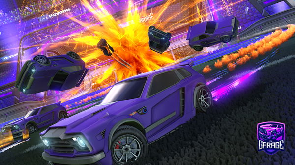 A Rocket League car design from vicRL