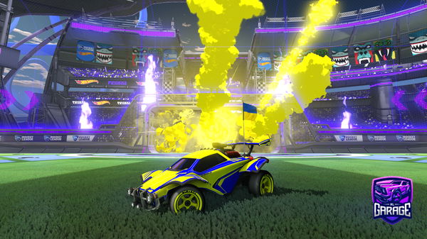 A Rocket League car design from SadDuck